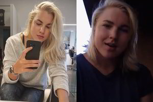 Auksinė žuvelė Rūta Meilutytė nusirėžė plaukus