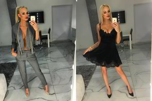 Vita Pliadytė akį veriančiais įvaizdžiais reklamuoja savo butiką