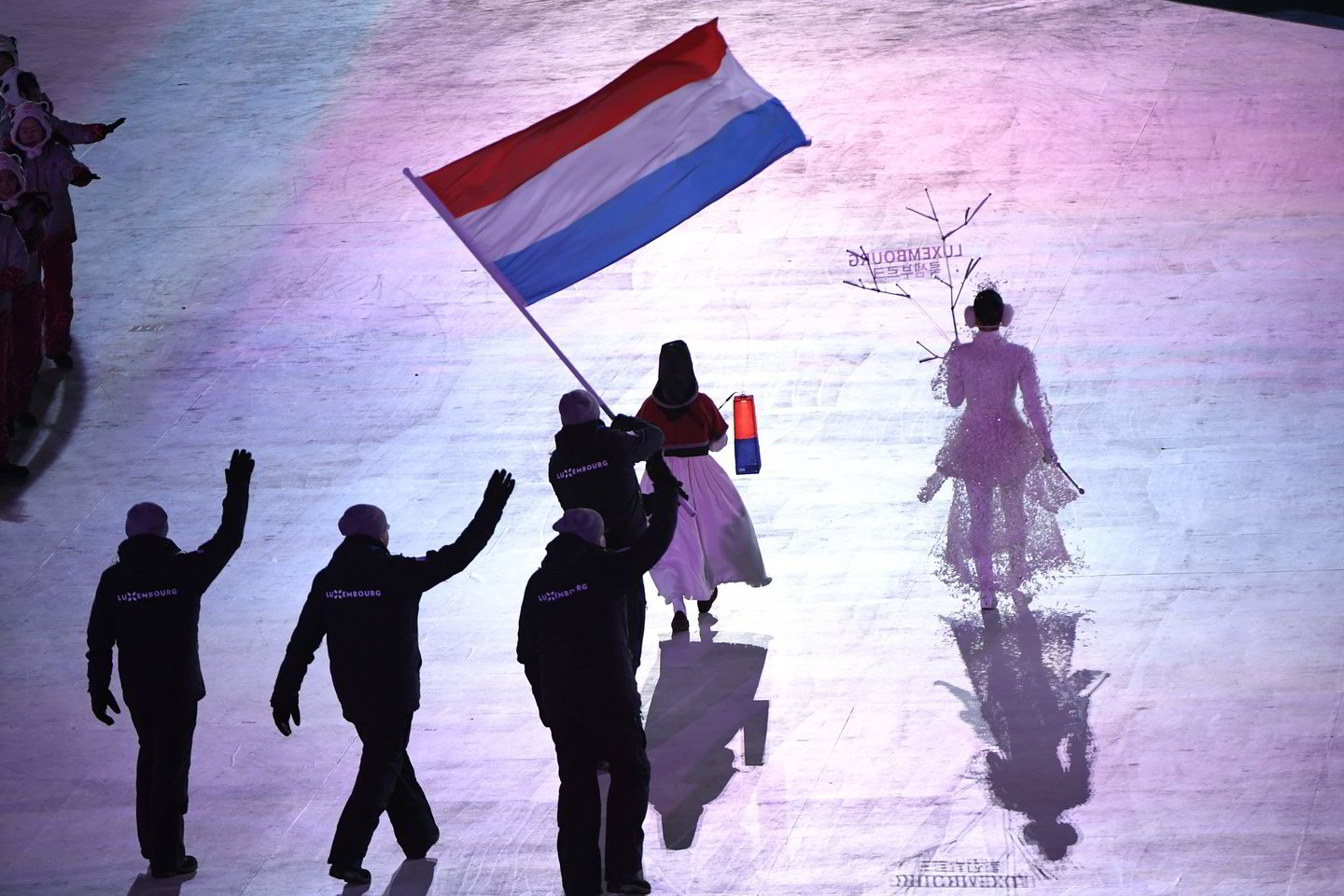  Pjongčango olimpinių žaidynių atidarymas.<br>  AFP/Reuters/Scanpix nuotr.