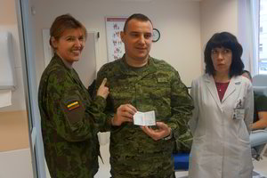 NATO karys Kaune kraujo dovanojo 72 kartą