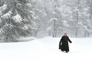 Blogos žinios užpustytai Maskvai: toliau laukia dar žiauresni gamtos kirčiai