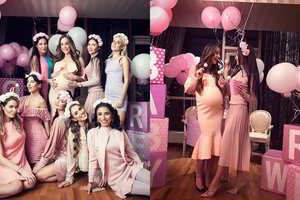 Danieliaus Bunkaus sužadėtinė Viktorija šventė kūdikio sutiktuves ir atskleidė jo lytį