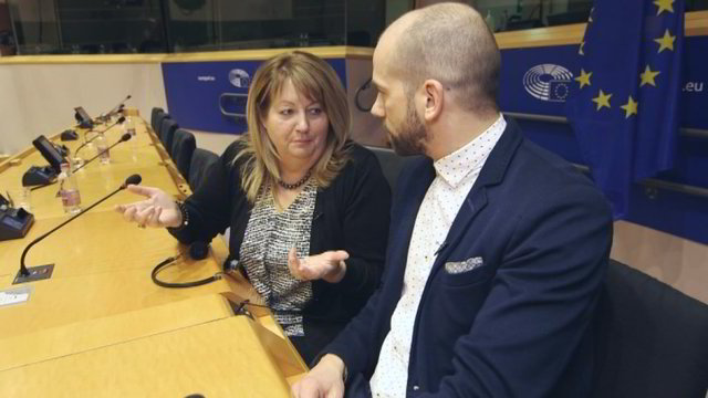 Pro rakto skylutę: Vilija Blinkevičiūtė parodė Europos Parlamento užkulisius
