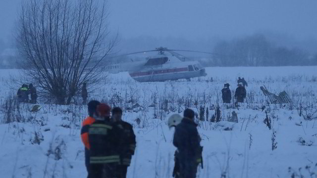 Rusijoje sudužo keleivinis lėktuvas, nebuvo galimybės išgyventi