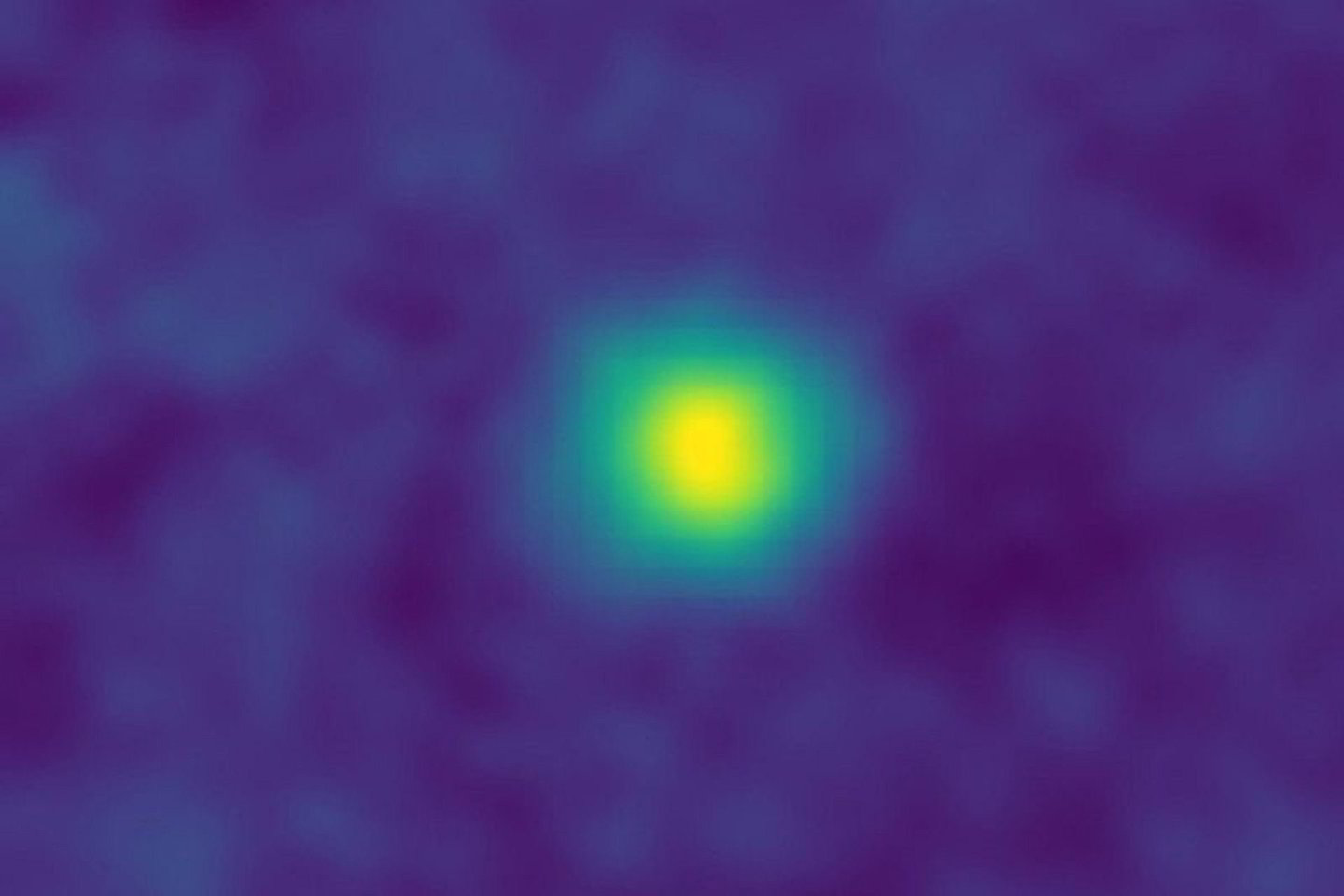  NASA zondas „New Horizons“ dabar yra vienas iš tolimiausių žmonijos sukurtų objektų, ir juo buvo padaryta tolimiausia fotografija. Nuotraukoje – leduota Kuiperio juostos uola, nuspalvota, kad būtų geresnis kontrastas.<br> NASA nuotr.