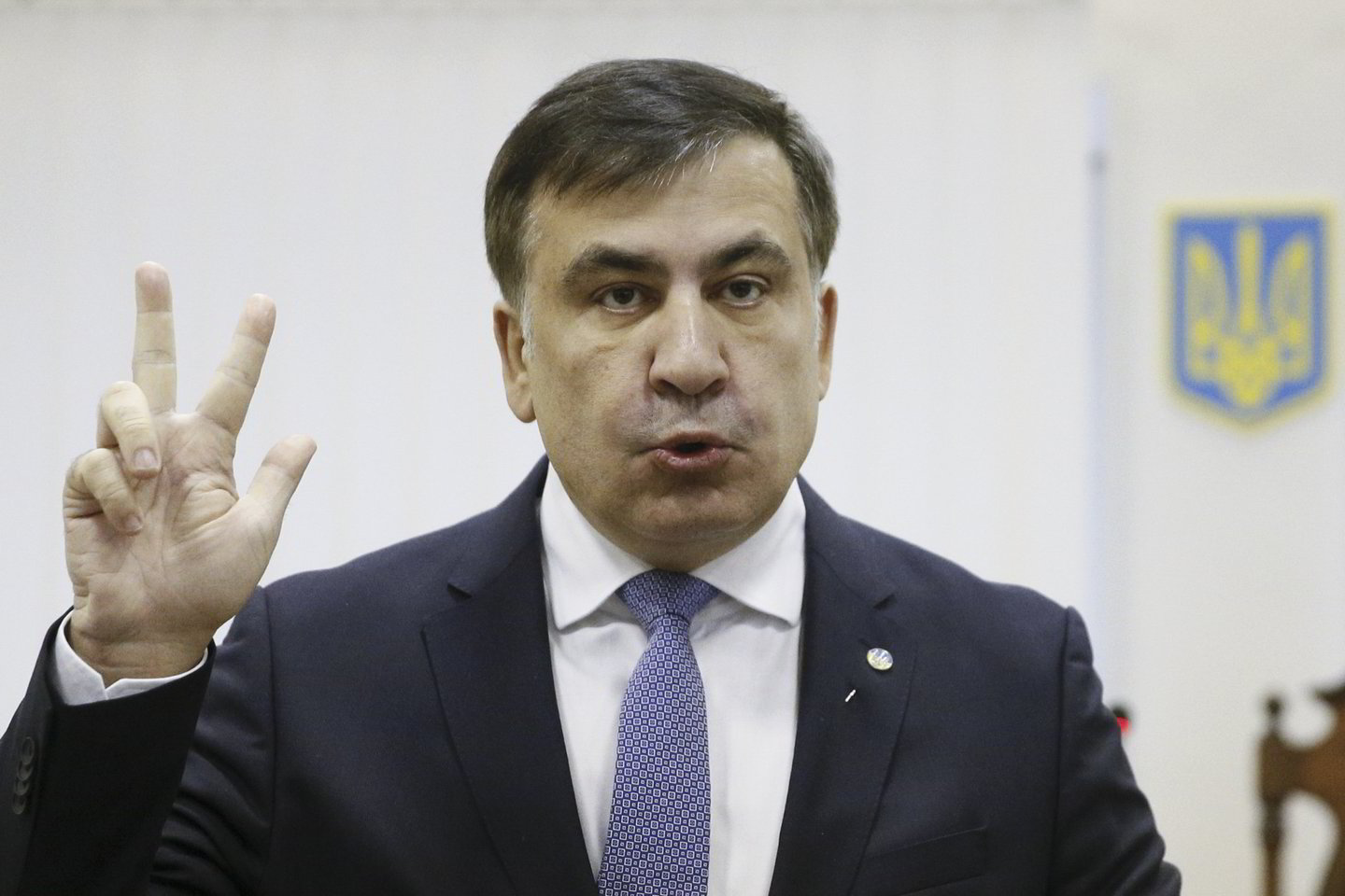 M.Saakašvilis vėl suimtas.