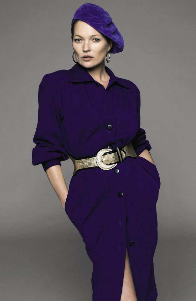  Modelis Kate Moss.<br> ViDA Press nuotr.