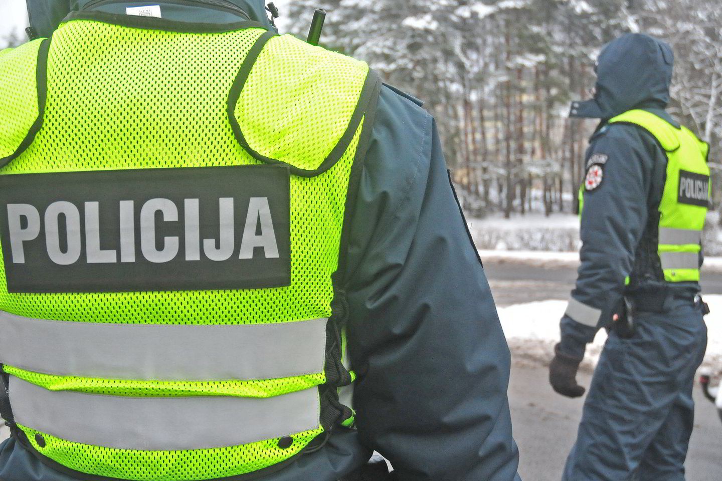 Lietuvos kelių policija nuo šių metų sausio mėnesio vykdo prevencinę priemonę „Kiekvienas yra pėsčiasis“.<br>A.Vaitkevičiaus nuotr.