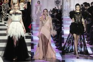 Paryžiaus mados savaitė: kai raštai išeina iš krašto