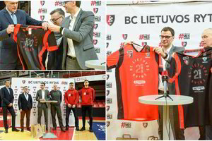 Naujoji „Lietuvos ryto“ apranga užkliuvo A. Pogrebnojui: „Vėl teks „Žalgirį“ palaikyti“