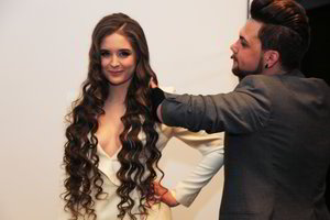 Monika Marija „Eurovizijos“ filmavime pademostravo provokuojantį įvaizdį