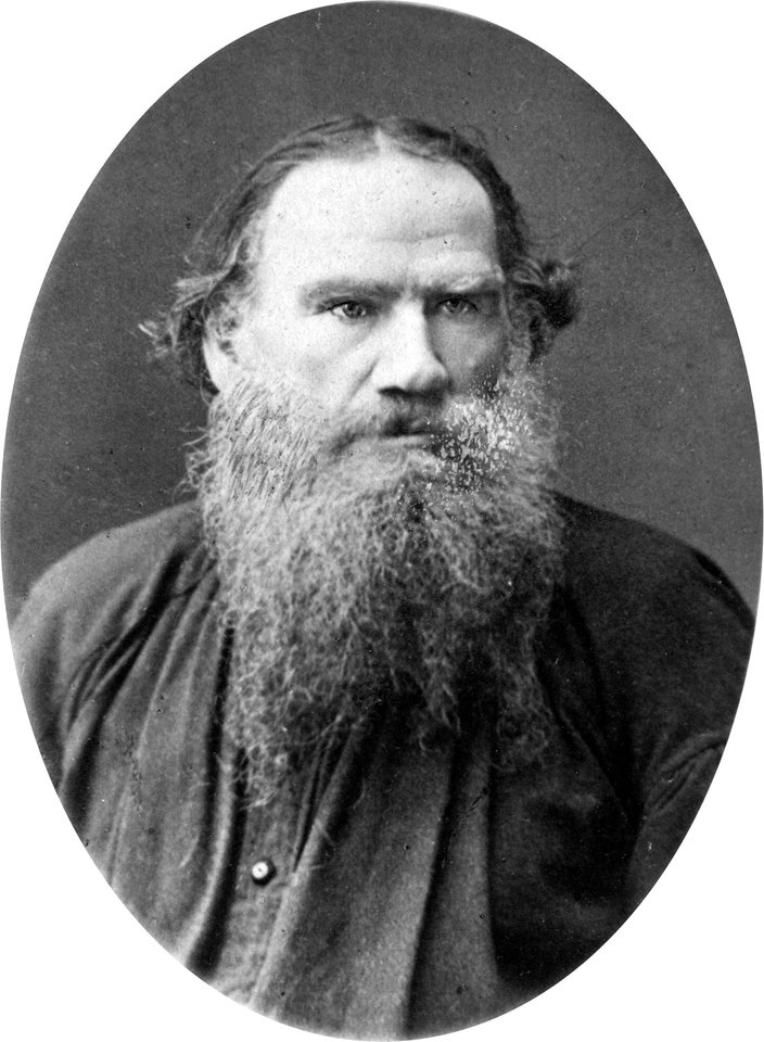  Rašytojas Levas Tolstojus.