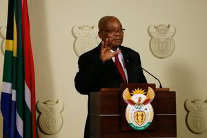Korupcijos skandalų persekiojamas PAR prezidentas Jacobas Zuma atsistatydino