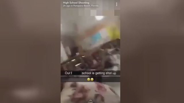 Košmariški vaizdai: vaikai nufilmavo, kas dėjosi Floridos šaudynių metu
