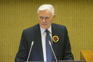 Švenčiant šimtmetį – jautrūs V. Adamkaus žodžiai ir linkėjimai V. Landsbergiui