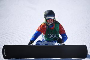 Įtemptame snieglenčių kroso finale – italės triumfas