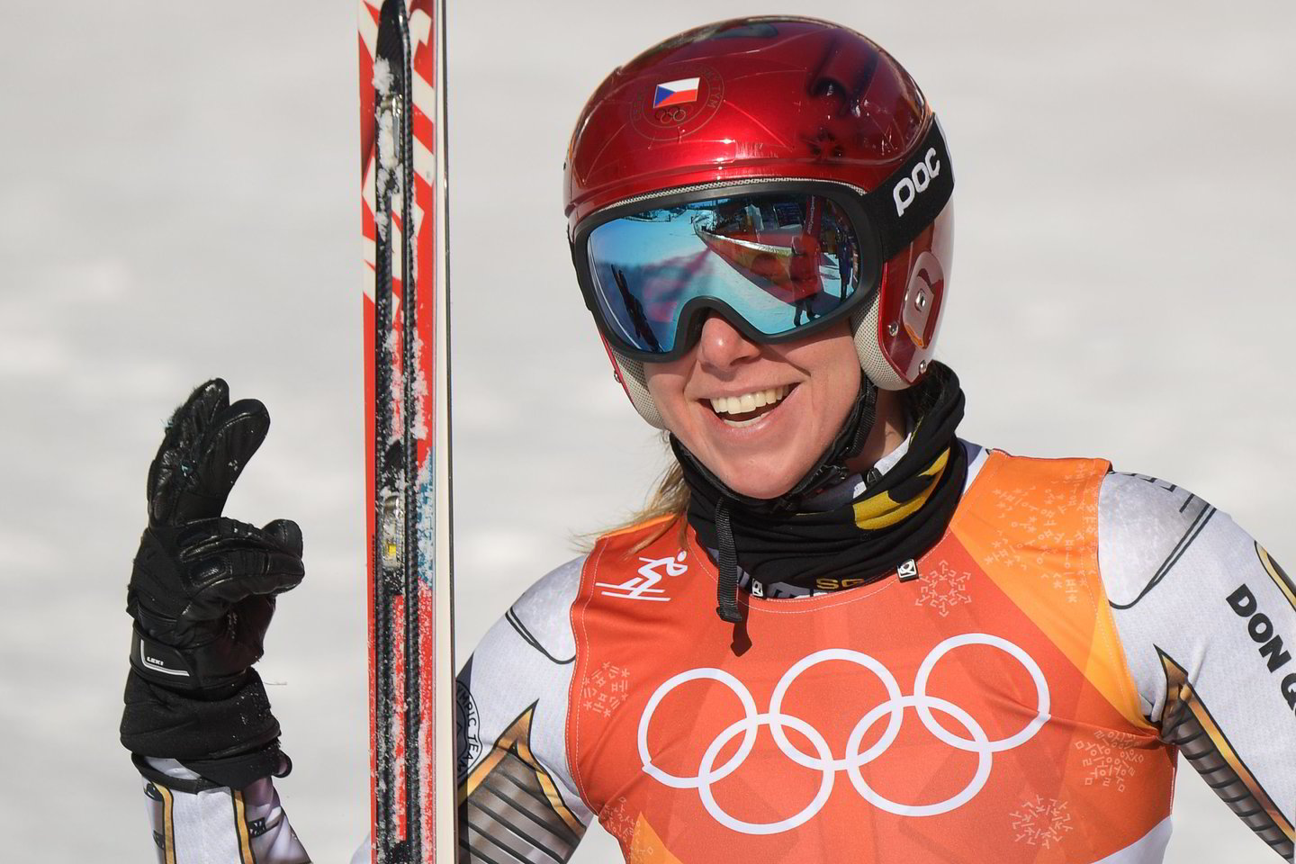  Kalnų slidinėjimo moterų didžiojo slalomo rungtis.<br>  Reuters/AFP/Scanpix nuotr.