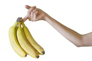 Vieną faktą apie bananus sužinojusi vilnietė nebežiūri į jų pusę