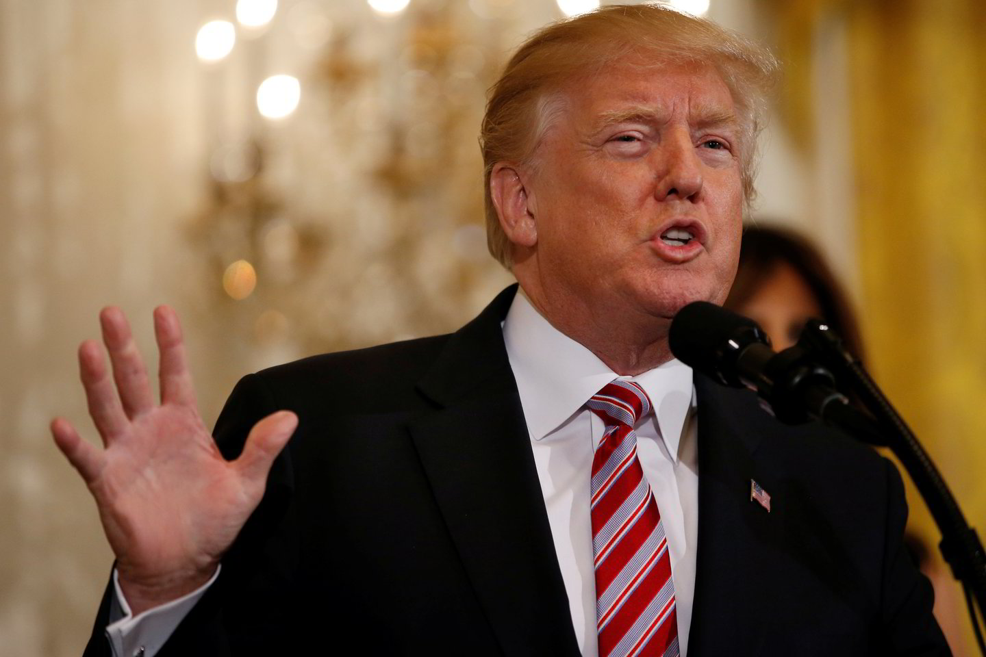 D.Trumpas teigia, kad įrodymai dar nereiškia, kad rusams pavyko rinkimus paveikti.<br>Reuters/Scanpix nuotr.