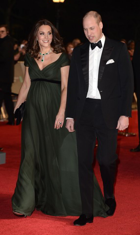  Princas Williamas su žmona Catherine.<br> ViDA Press nuotr.