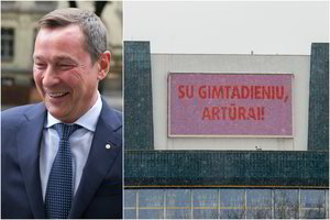 50-ąjį gimtadienį mininčiam Artūrui Zuokui – neeilinė dovana