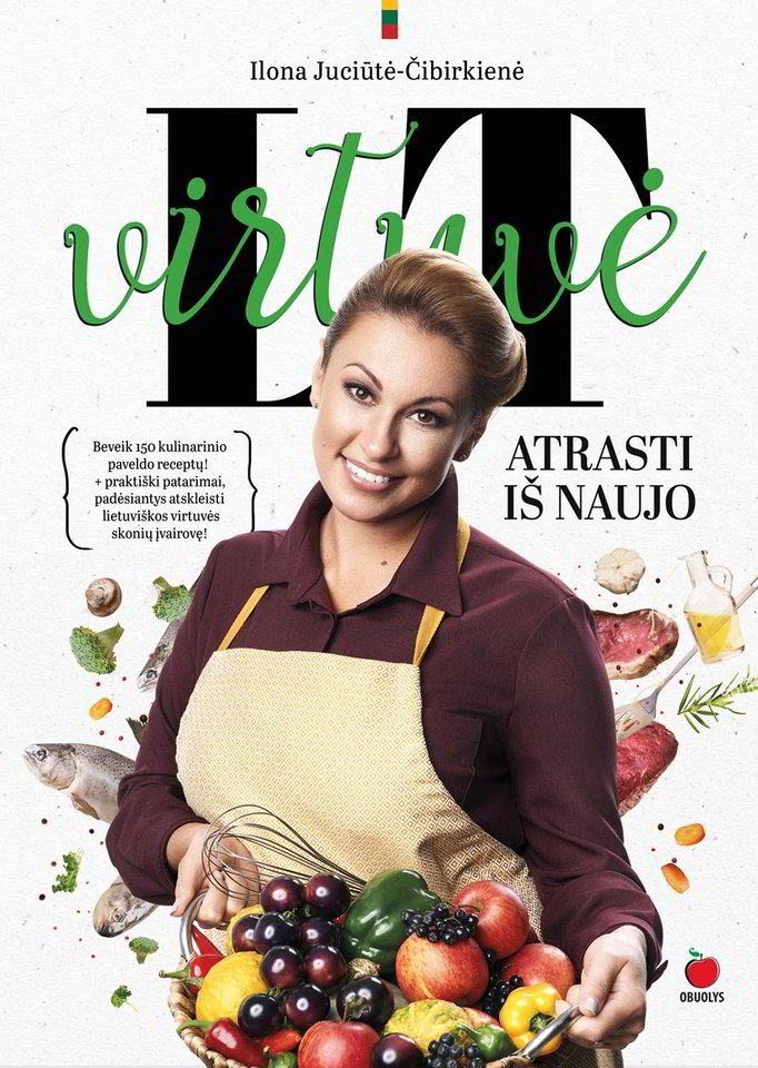  Maisto tinklaraščių „Skanus gyvenimas“ ir „Maisto klubas“ kūrėja, kulinarinės TV3 laidos „Virtuvės istorijos“ vedėja, šefė Ilona Juciūtė - Čibirkienė neseniai pristatė savo pirmąją receptų knygą.<br> TV3 nuotr. 