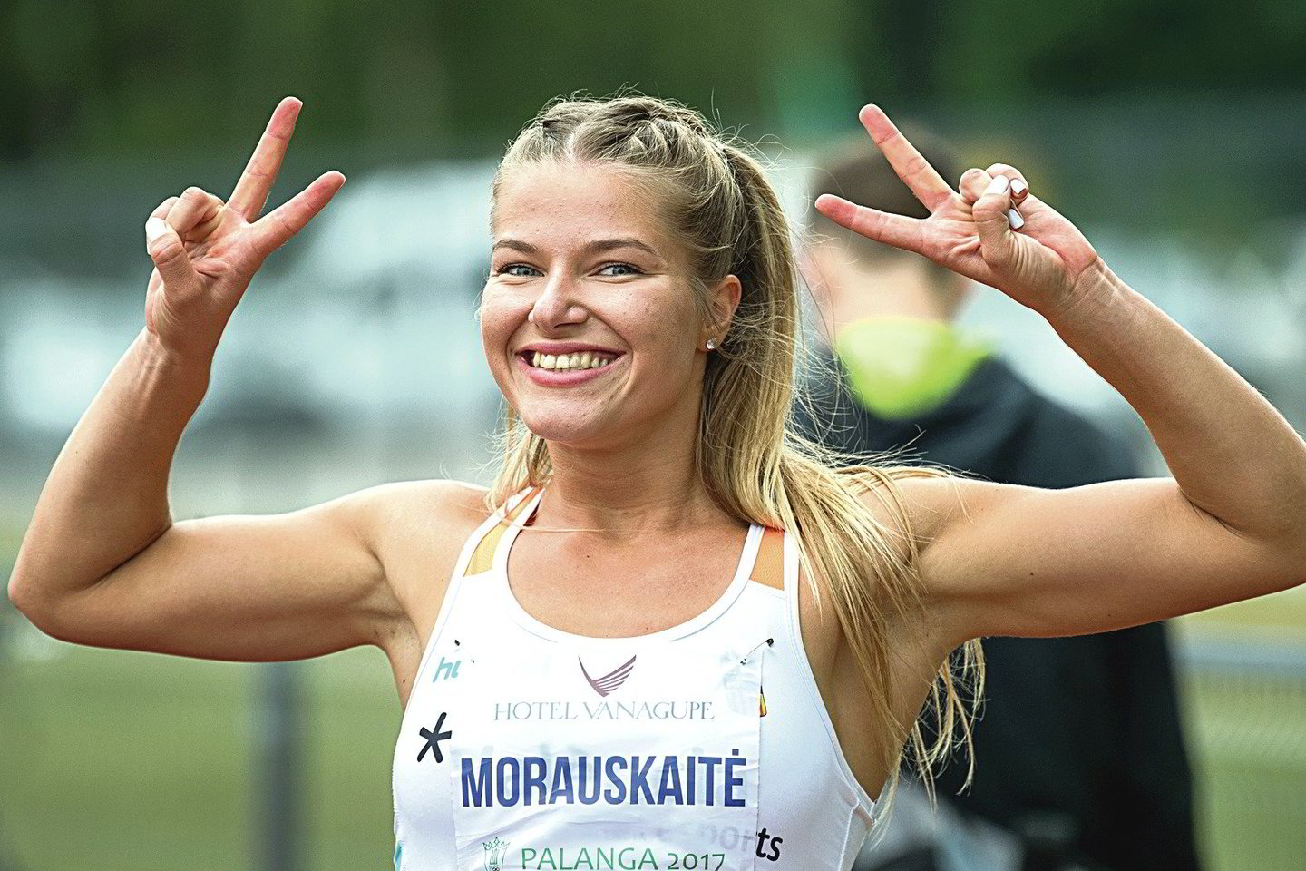 Bėgikei M.Morauskaitei priklauso net 10 įvairių amžiaus grupių Lietuvos rekordų.<br>A.Pliadžio nuotr.