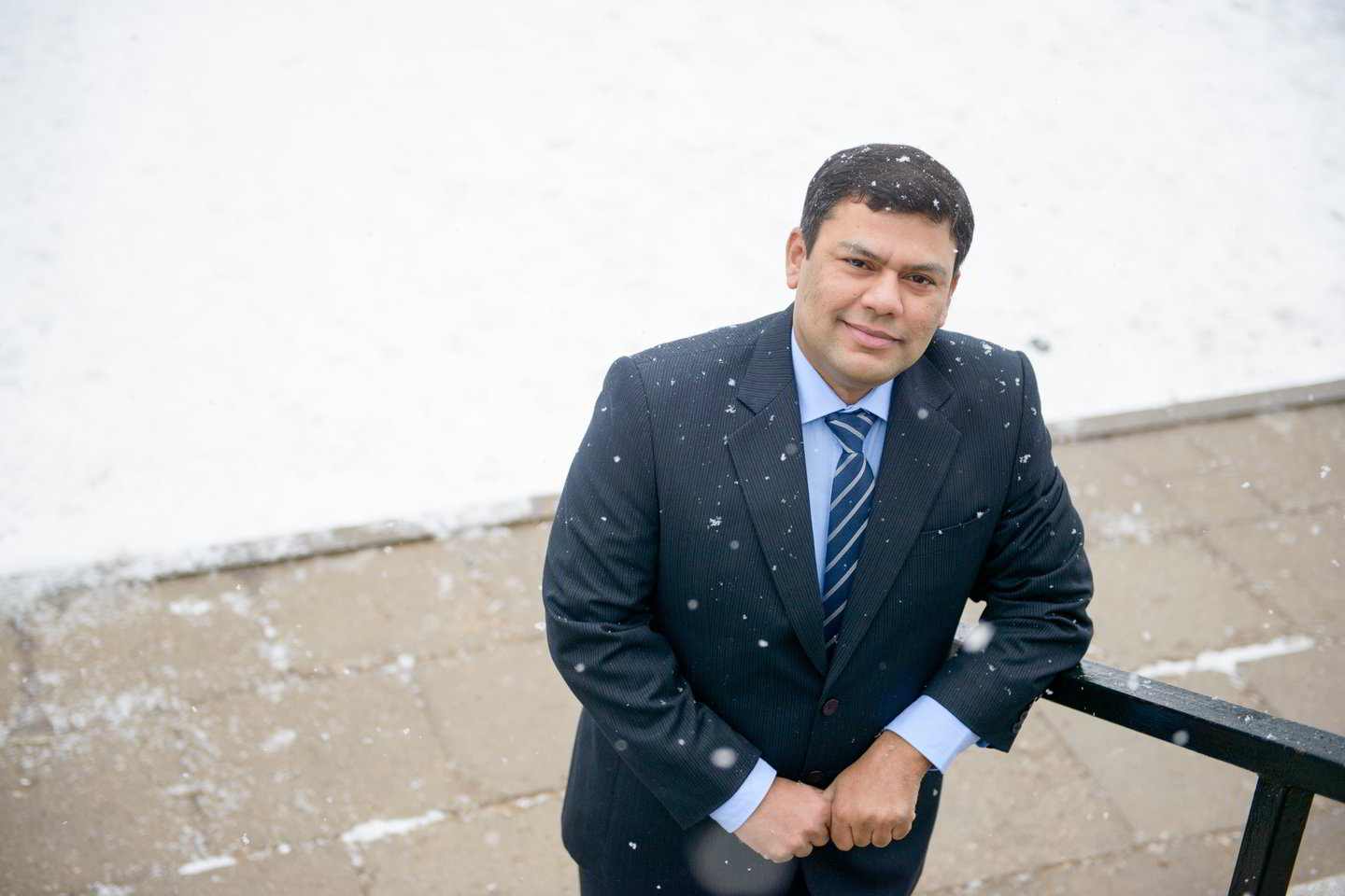 Pakistanietis Talibas Asadas džiaugiasi savo namais pasirinkęs Lietuvą.<br>J.Stacevičiaus nuotr.