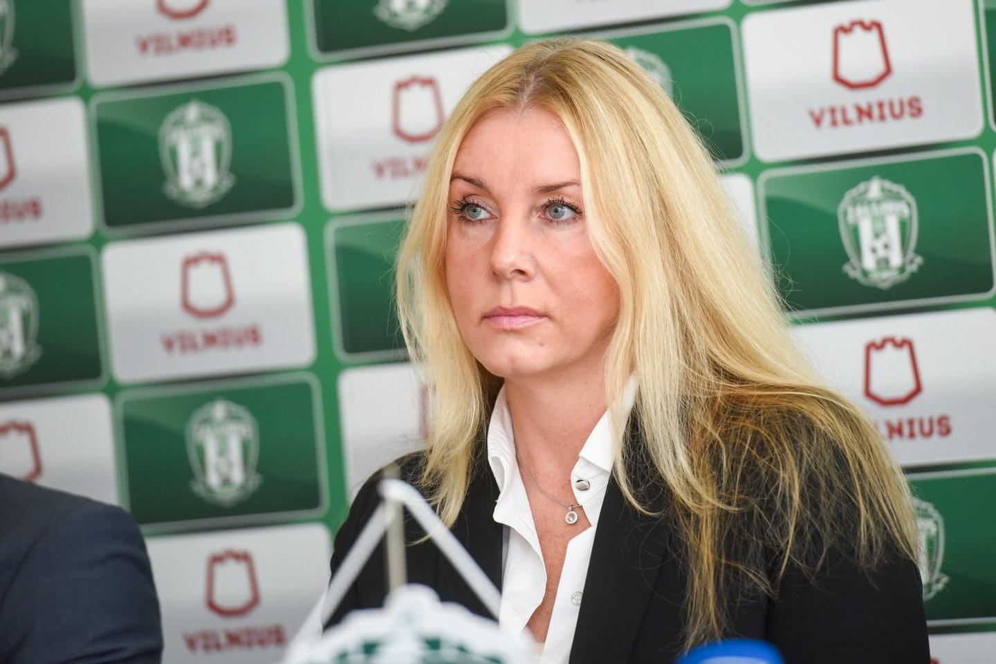 „Vilniaus „Žalgiris“ pristatė naujus ekipos žaidėjus ir tikslus šiam sezonui: ekipos vadovė Vilma Venclovaitienė<br> D.Umbraso nuotr.