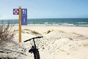 Nuogų vyrų Neringoje lauks tiktai Juodkrantė