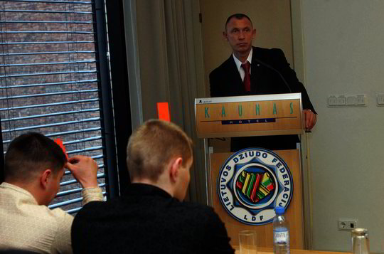 Lietuvos dziudo federacijos prezidentu perrinktas Vigmantas Sinkevičius