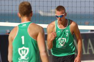 Fantastiškai žaidžiantys tinklininkai A. Rumševičius ir L. Každailis Irane žengė į ketvirtfinalį