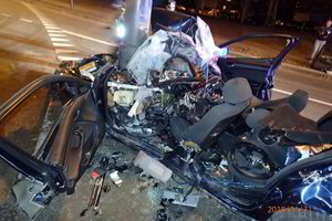 Prieš trijų žmonių žūtį keleivės šaukė BMW vairuotojui: „Stok!“