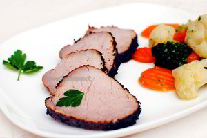 Sultingas ir aromatingas kiaulienos išpjovos kepsnys – vertas pakartoti