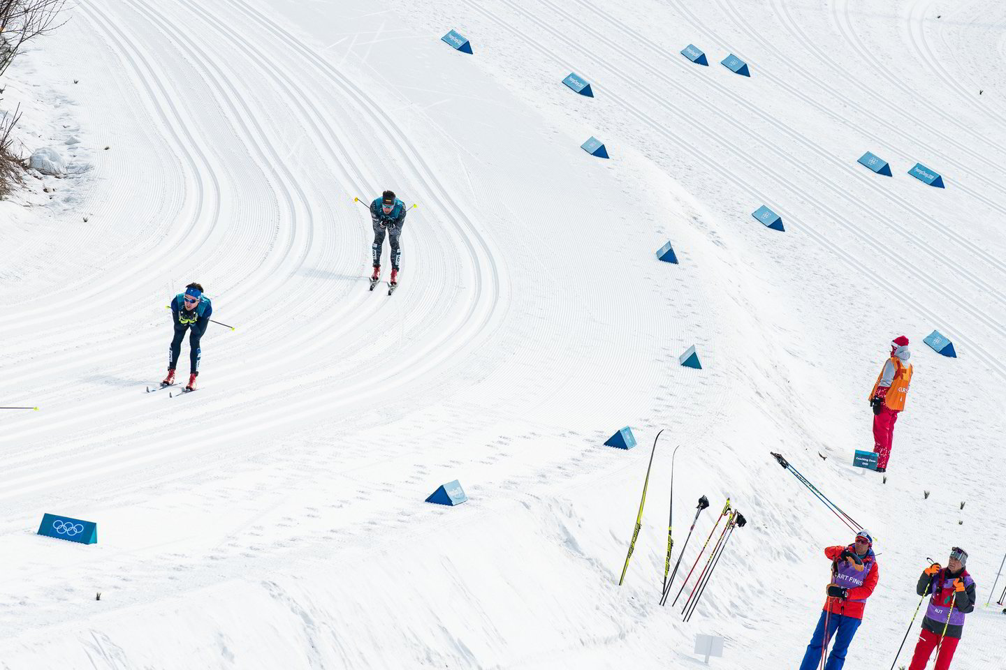  Mantas Strolia 50 km slidinėjimo lenktynėse.<br> V.Dranginio nuotr.