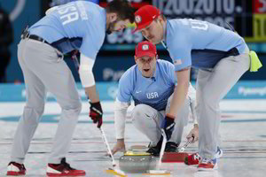 Akmenslydžio vyrų turnyre Karaliaus ir D. Trumpo dukros akivaizdoje pergalę šventė amerikiečiai