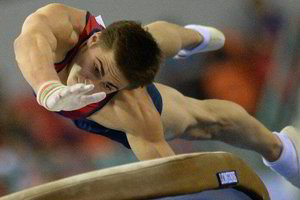 Gimnastas R. Tvorogalas iškovojo pasaulio taurės etapo Australijoje bronzos medalį