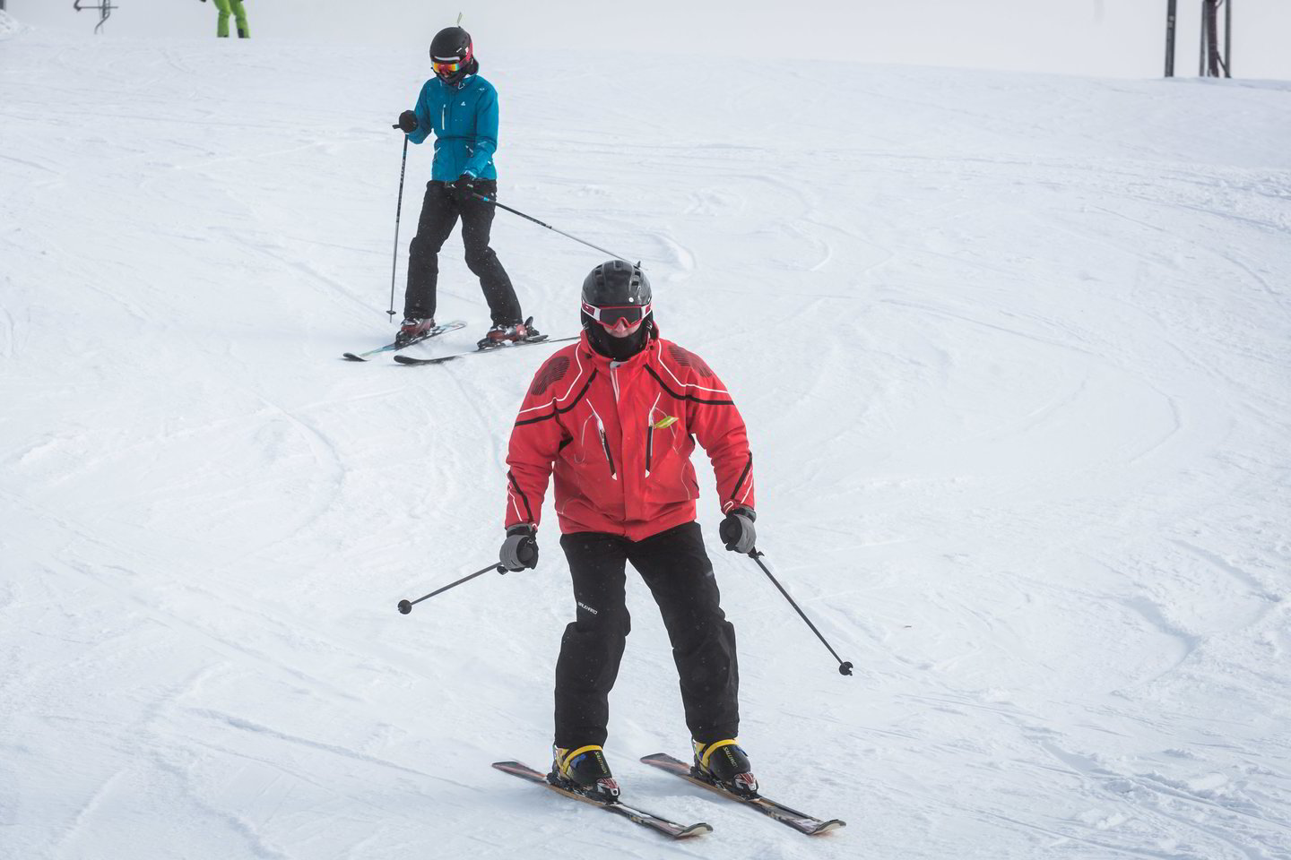  Nors paprastai vasario pabaigoje slidinėjimo sezonas Vilniuje baigaiasi, šiemet žiema iškrėtė pokštą. <br> M.Ambrazo nuotr. 