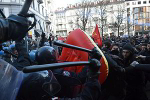 Likus savaitei iki Italijos parlamento rinkimų, šalyje surengta daugiau kaip 100 protestų