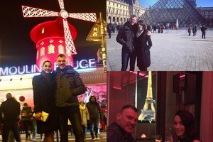 Šarūnas Jasikevičius su žmona Anna mėgavosi romantika meilės mieste