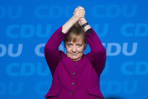 Angelos Merkel partija patvirtino koalicijos susitarimą su socialdemokratais