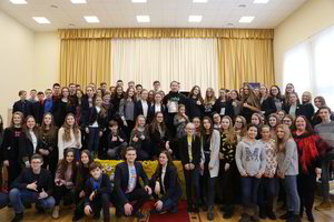 Aktorius Marius Repšys pakaunės krašto moksleiviams: „Klausykite savo širdies“