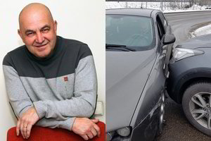 Humoristas Artūras Orlauskas pateko į avariją