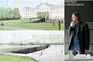 Lukiškių memorialo autorius A. Labašauskas  kaltina vyriausybę 