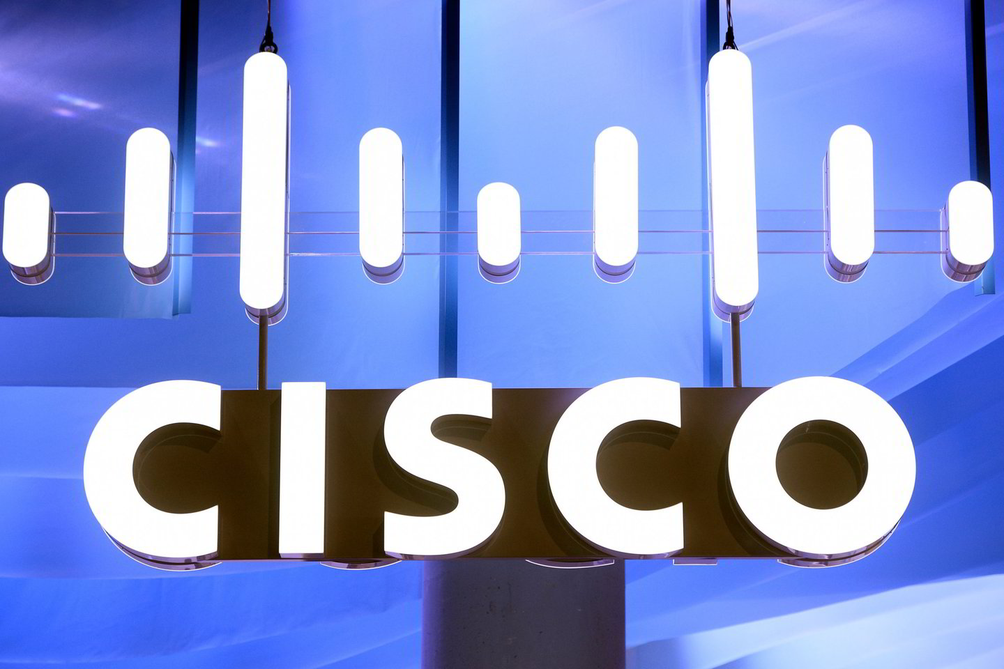 „Cisco“ emblema.<br> AFP/Scanpix nuotr.
