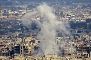 Sirijoje žuvusiųjų per Rytų Gutos bombardavimus jau virš 600