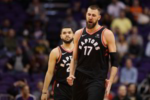 Pergalingose „Raptors“ rungtynėse – Jono Valančiūno emocijos ir tritaškis