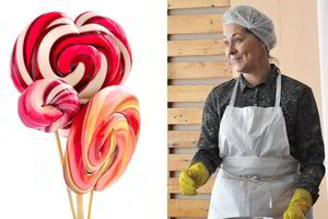 Namuose gamina karamelinius saldainius, kuriuos įkvėpė Šiluvos atlaidai