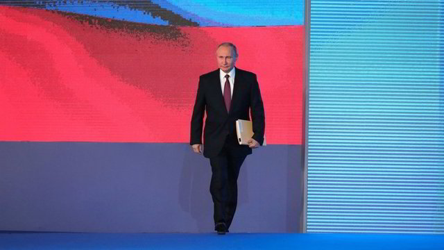 Metinį pranešimą skaitęs Vladimiras Putinas pažėrė svarbių naujienų