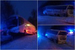 Alytaus r. nuo kelio nuskriejo lenkų turistų autobusas – vienam lūžo stuburo slanksteliai